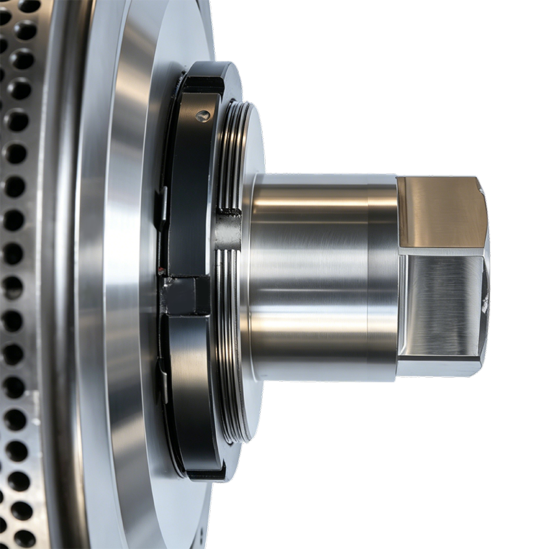 45 # staal machinaal bewerkte lagerwartel / eindafdekking