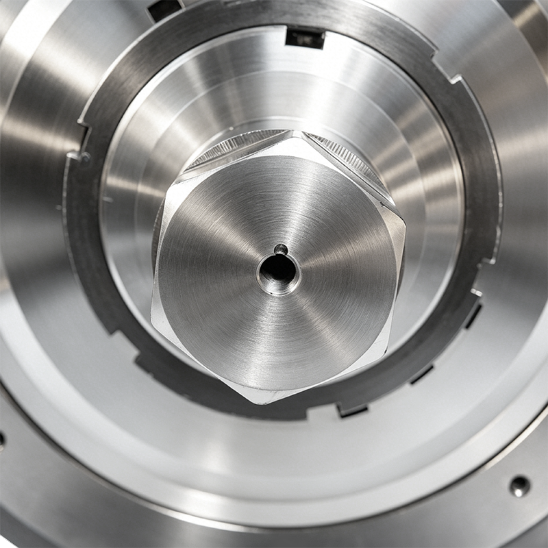 45 # staal machinaal bewerkte lagerwartel / eindafdekking